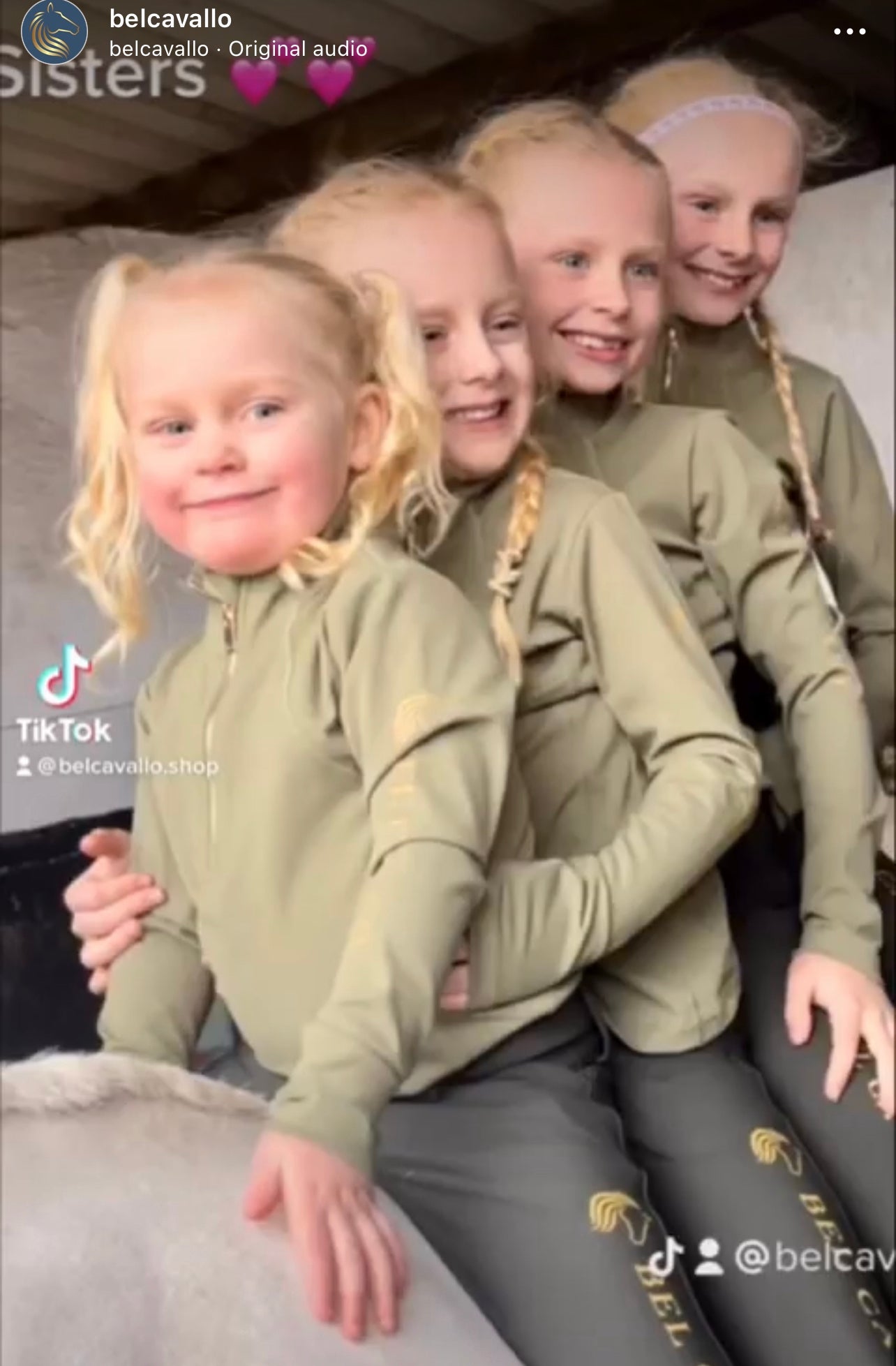 Long sleeved children's base layers